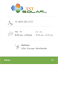 Mobile Screenshot of nxtsolarenergy.com